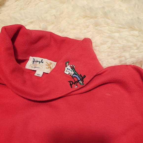 SOLD Vintage Pringle Of Scotland Sports Sweater - Picture 3 of 9